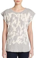 Thumbnail for your product : Rebecca Taylor Splatter-Print Tee