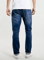 Thumbnail for your product : Topman Mid Wash Vintage Slim Jeans