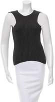 Thumbnail for your product : Celine Sleeveless Rib Knit Top w/ Tags
