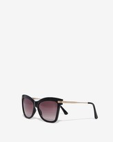 Thumbnail for your product : Express Metal Frame Cat Eye Sunglasses