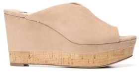 Diane von Furstenberg Manila Suede Wedge Platform Sandals