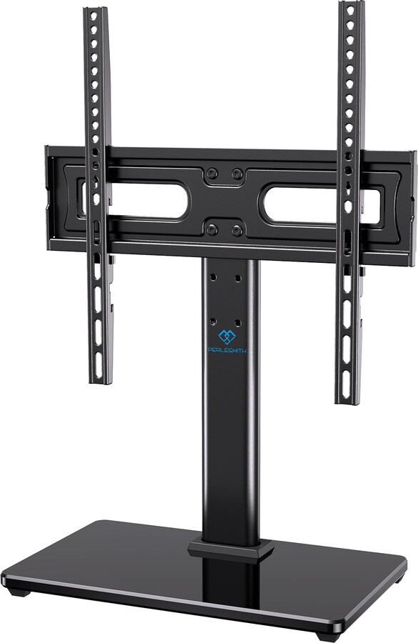 PERLESMITH Universal TV Base for 32"-60" TVs, ±35°Swivel, 88-lb Capacity, Max VESA 400x400mm, Height Adjustable, PSTVS28B