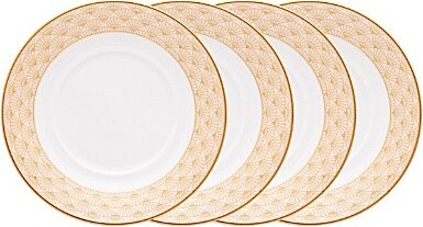 Noritake Trocadero Gold Collection Saucers Set Of 4