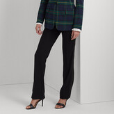 Thumbnail for your product : Lauren Ralph Lauren Ralph Lauren Side-Stripe Wool Crepe Pant