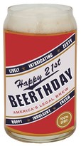 Thumbnail for your product : Santa Barbara Design '21st Beerthday' Glass