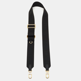Louis Vuitton Black Fabric Adjustable Bag Shoulder Strap