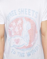 Thumbnail for your product : Wrangler T-Shirt Reverse Three Sheets Print