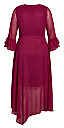 Thumbnail for your product : City Chic Hidden Treasure Maxi Dress - sangria