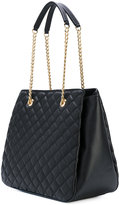 Thumbnail for your product : Love Moschino double-chains quilted shoulder bag