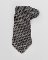 Thumbnail for your product : Armani Collezioni Texture Checker Classic Tie