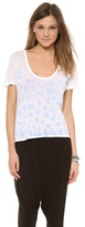 Thumbnail for your product : 291 Leopard Uneven Hem Tee
