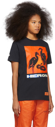 Heron Preston Black Heron Birds T-Shirt