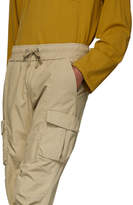 Thumbnail for your product : John Elliott Beige Military Cargo Pants