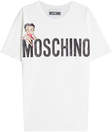Clothing-moschino printed cotton tshirt