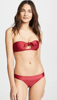 Thumbnail for your product : Vix Paula Hermanny ViX Swimwear Cutout Bandeau Bikini Top