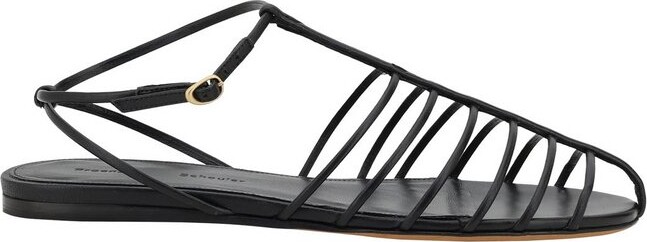 Proenza Schouler Tee Cage Flat Sandals