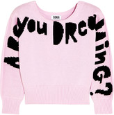 Thumbnail for your product : Sonia Rykiel Sonia by Are You Dreaming? intarsia cotton sweater