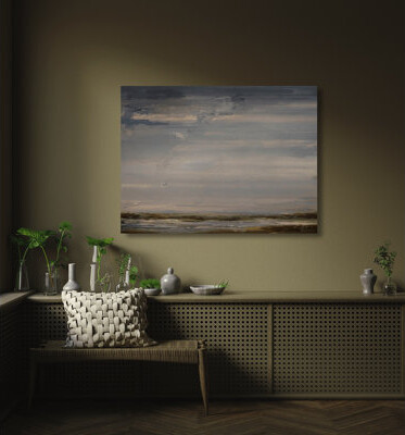 Breakers by John Beard - Unframed Painting