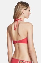 Thumbnail for your product : Lucky Brand Swimwear 'French Tapestry' Embroidered Bandeau Bikini Top