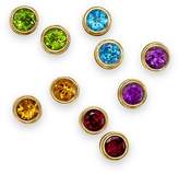 Thumbnail for your product : Bloomingdale's Amethyst Bezel Set Stud Earrings in 14K Yellow Gold - 100% Exclusive