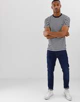Thumbnail for your product : French Connection stripe t-shirt-Navy