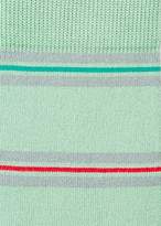 Thumbnail for your product : Paul Smith Men's Mint Green Bright Thin-Stripe Socks