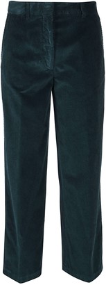women's green corduroy pants