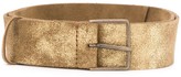 Thumbnail for your product : Forte Forte Metallic Suede Belt