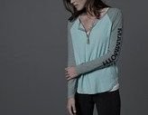 Thumbnail for your product : James Perse Mammoth Contrast Henley
