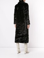 Thumbnail for your product : Unreal Fur Black Bird faux-fur coat