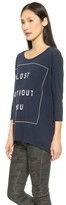 Thumbnail for your product : SUNDRY Without You 3/4 Sleeve Tunic