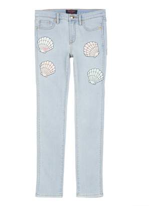Juicy Couture Shell Applique Jean for Girls