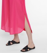 Thumbnail for your product : Max Mara Utopico cotton-blend midi skirt
