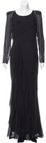 Thumbnail for your product : By Malene Birger Silk Evening Dress