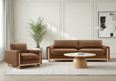 Winston Porter 2-Piece Adika Upholstered Living Room Set