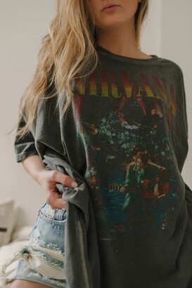 Urban Outfitters Nirvana Unplugged Oversized Tee