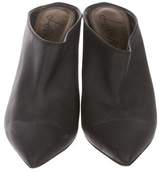 Thumbnail for your product : Lanvin Pointed-Toe Leather Mules