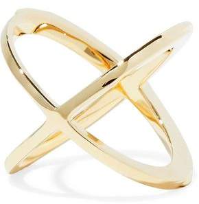 Elizabeth and James Gold-tone Ring
