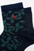 Thumbnail for your product : Jack Wills Pullborough 2 Pack Holly Socks