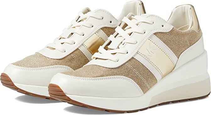 michael kors gold gym shoes