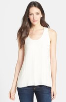 Thumbnail for your product : Joie 'Starleen' Beaded Crepe Tank