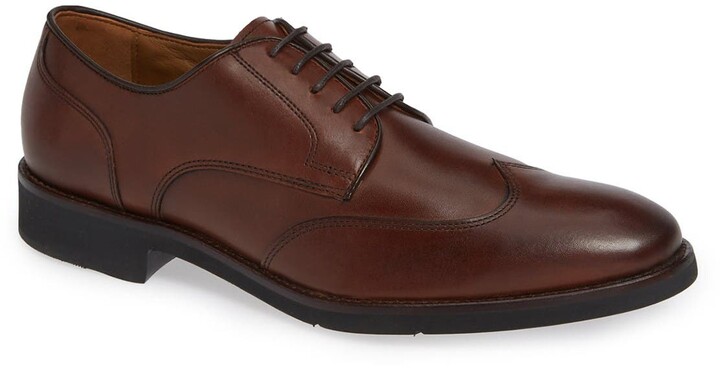 mens wingtip shoes wide width