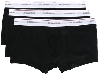 DSQUARED2 Three-Pack Logo Boxers