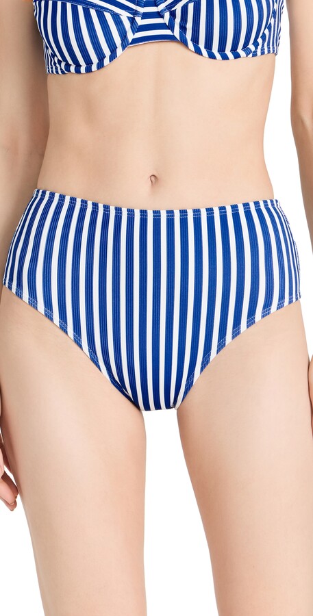 Shoshanna High Waist Bikini Bottoms