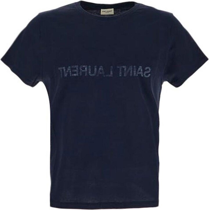 Saint Laurent Logo Print T-shirt