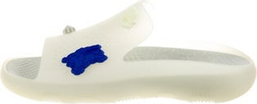 Burberry Rubber Slides Neutrals Includes Box & Dust Bag