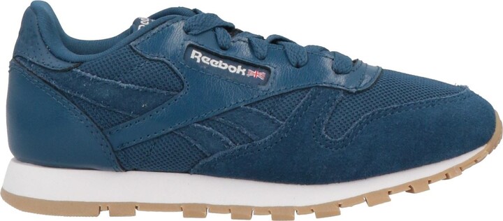 dark blue reebok classics
