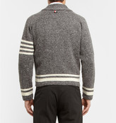 Thumbnail for your product : Thom Browne Wool and Mohair--Blend Cardigan