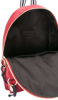 See by Chloe embroidered patch backpack