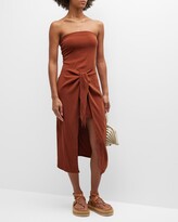 Thumbnail for your product : Anemos Strapless Midi Coverup Dress